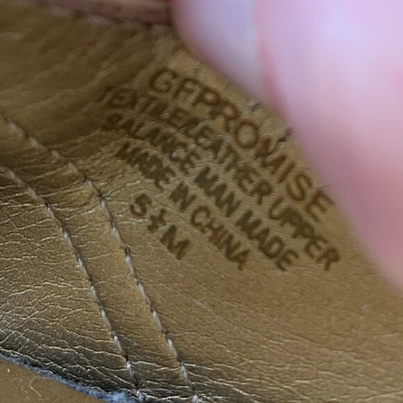 Guess promise heels 5.5 denim blue Jean rhinestone slip on slides Y2k vintage - Picture 12 of 13